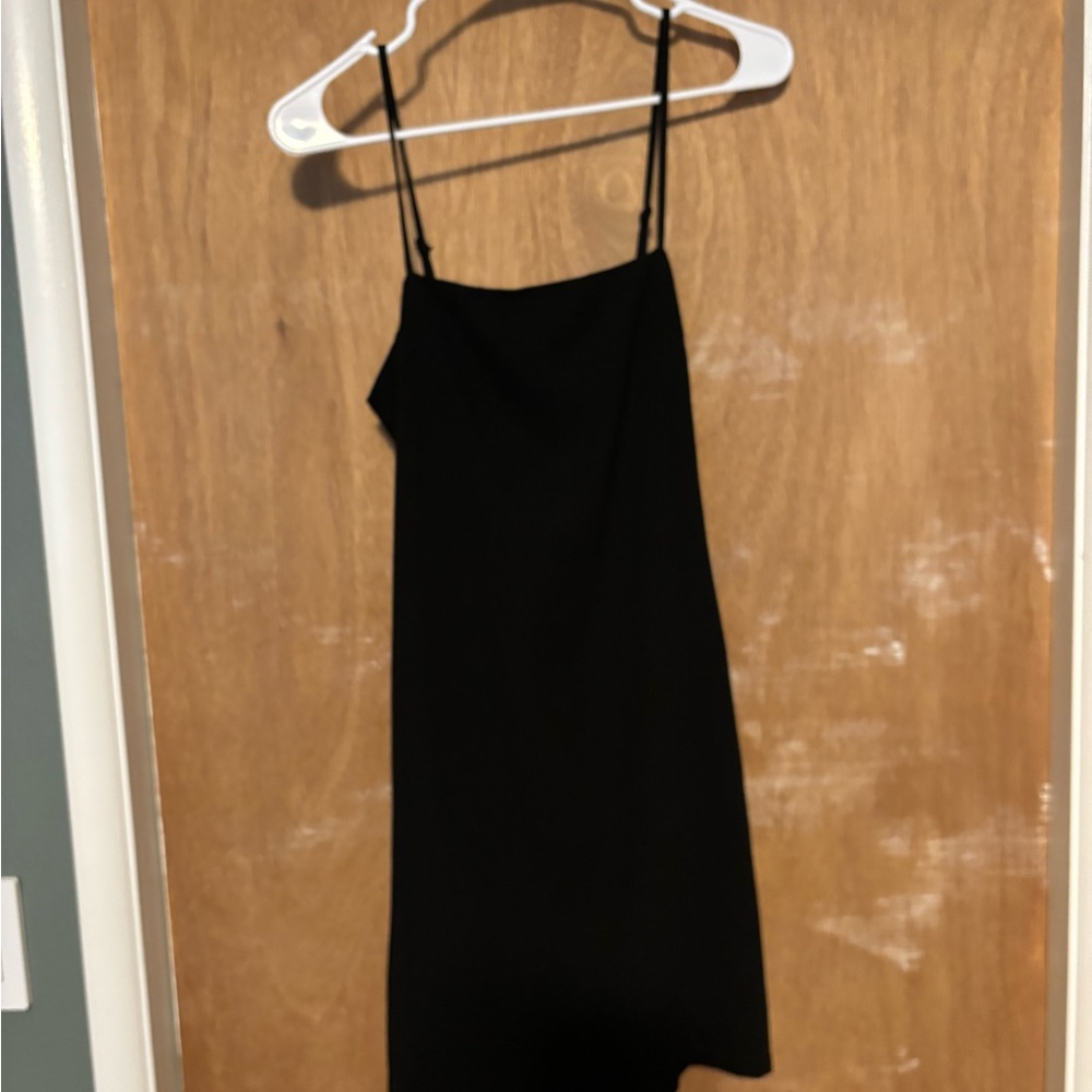Elegant Black Slip Dress